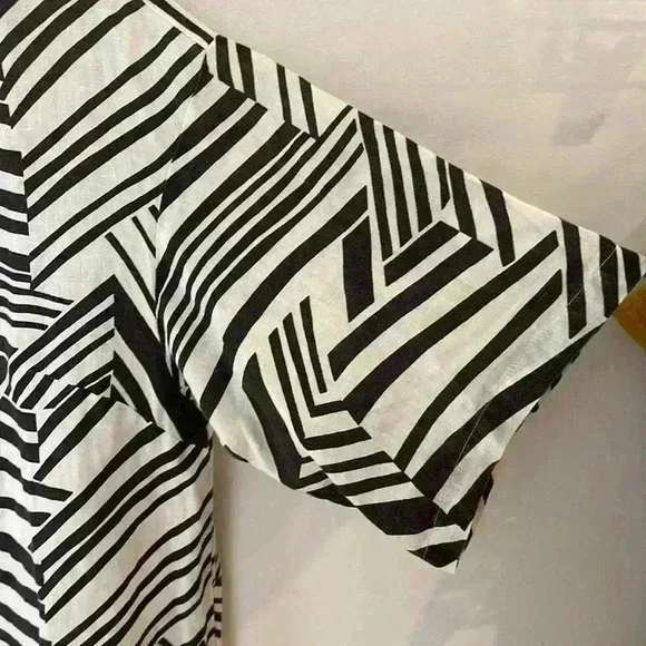 Marimekko Women’s Linen Dress Size 36 - Picture 3 of 11